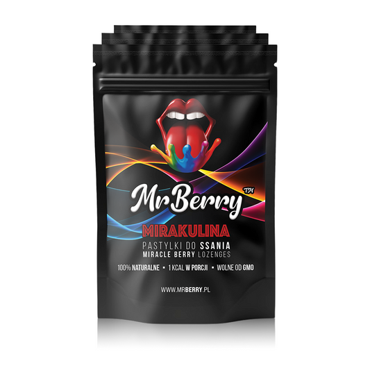 MrBerry™ - pastylki zmieniające smak | Mirakulina | Miracle Berry | 30 PACK