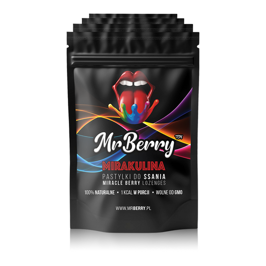 MrBerry™ - pastylki zmieniające smak | Mirakulina | Miracle Berry | 40 PACK