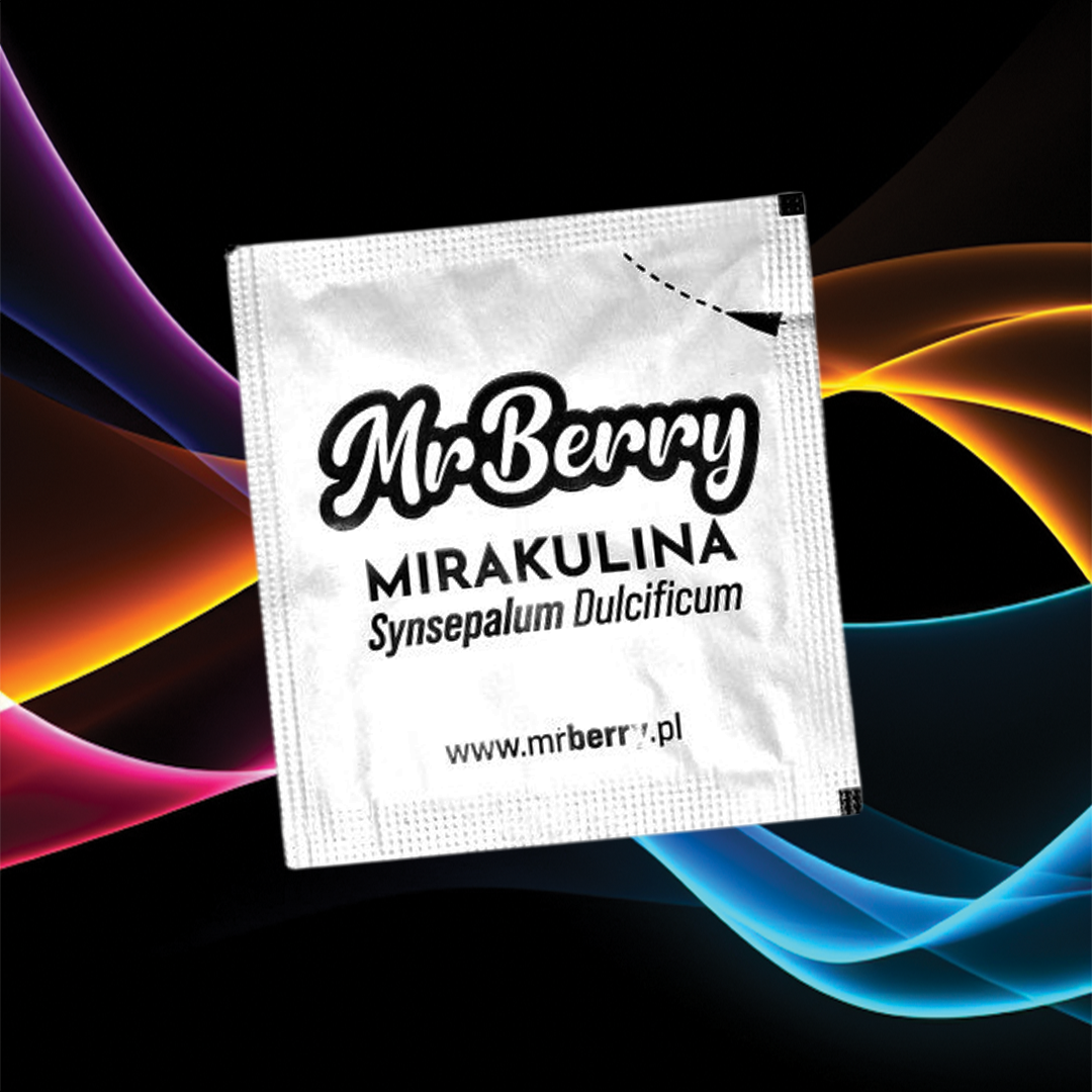 MrBerry™ - pastylki zmieniające smak | Mirakulina | Miracle Berry | 20 PACK